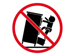 280046 Dressing Console Table with 3 Drawers Black