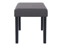 281309 Banco 106 cm Piel Sintética Gris
