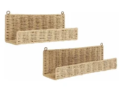 2 estantes de pared de algas marinas