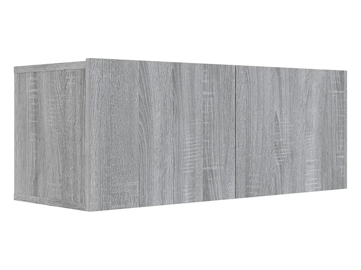 7 pzas Muebles TV madera contrachapada gris Sonoma YOE78606
