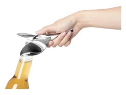 Abridor de botellas con diseño metálico de Tipsy