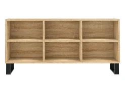 Adolfo Mueble de TV madera de ingeniería roble Sonoma 103,5x30x50 cm