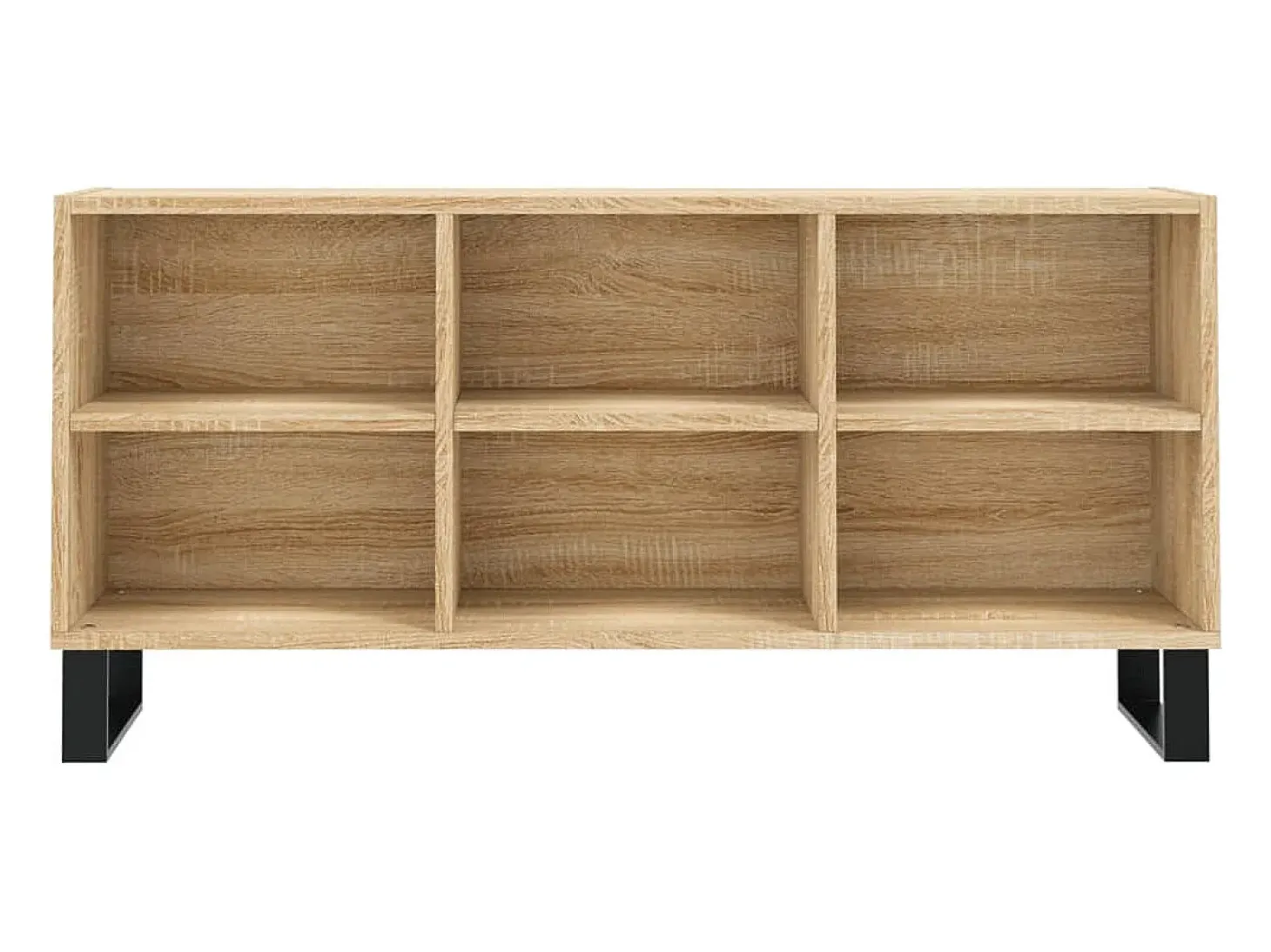 Adolfo Mueble de TV madera de ingeniería roble Sonoma 103,5x30x50 cm