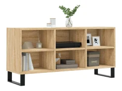 Adolfo Mueble de TV madera de ingeniería roble Sonoma 103,5x30x50 cm