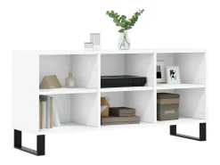 Adolfo Mueble de TV madera de ingeniería blanco 103,5x30x50 cm