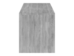Aiden Mueble de TV con luces LED gris Sonoma 120x35x40 cm