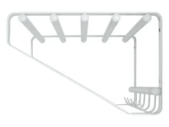 Alden armario de pared de diseño metálico blanco