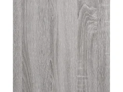 Alfinn Mueble de TV madera contrachapada gris Sonoma 100x35x40 cm