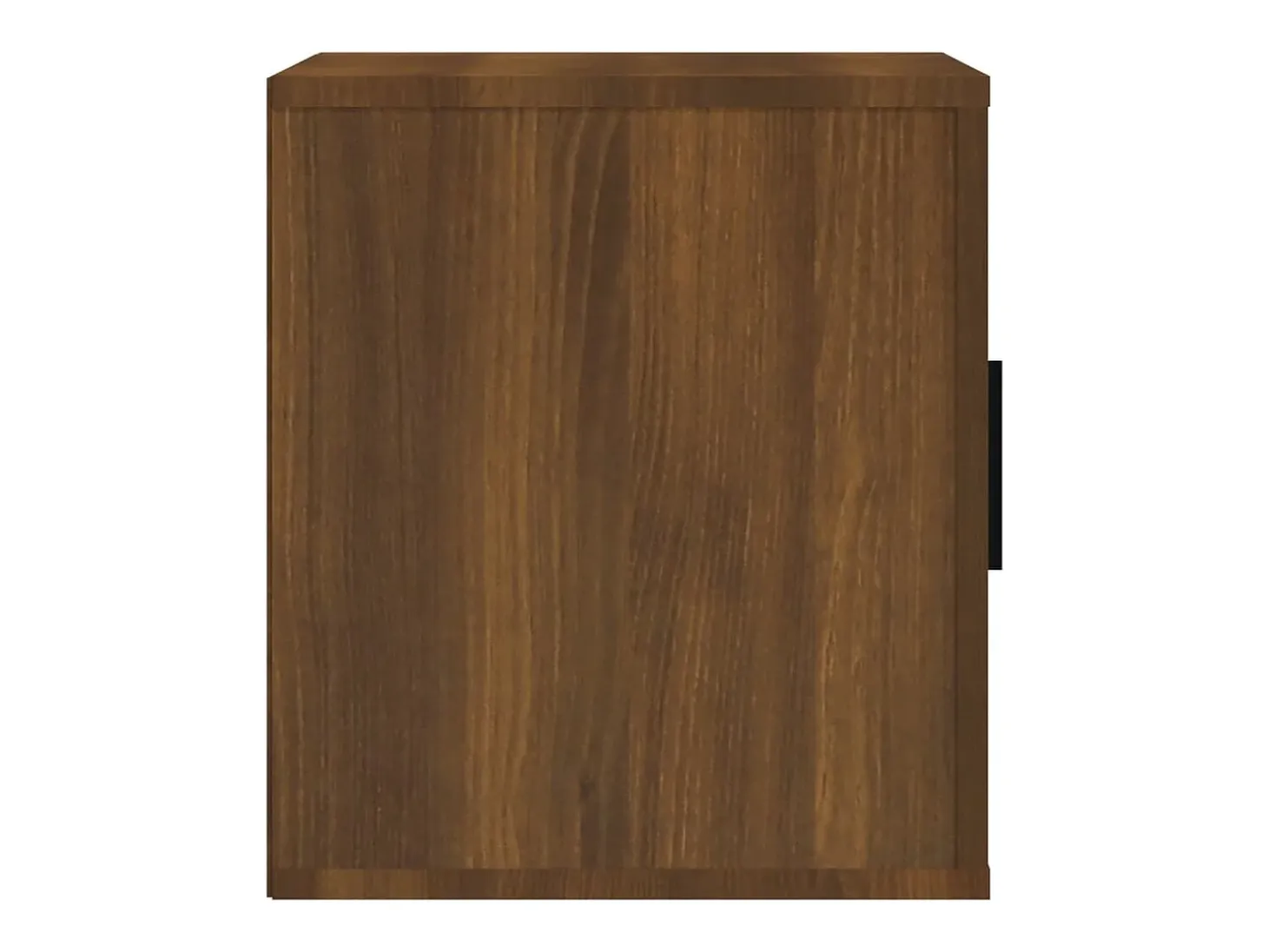 Alfinn Mueble TV madera contrachapada color marrón roble 100x35x40 cm