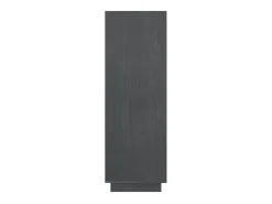 Alisha Estantería/divisor de espacios madera de pino gris 80x35x103 cm