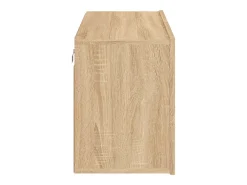 American Canyon Mueble para TV de pared roble Sonoma 80x30x41 cm