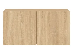 American Canyon Mueble para TV de pared roble Sonoma 80x30x41 cm