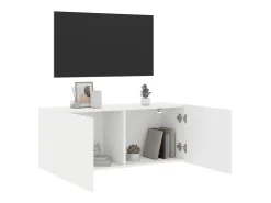 American Canyon Mueble para TV de pared blanco 100x30x41 cm
