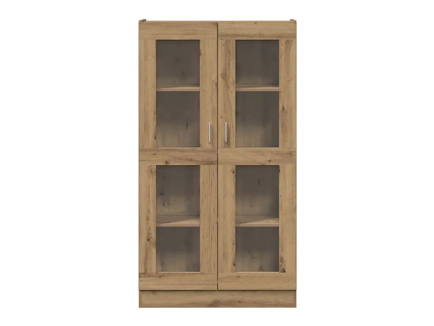 Aparador alto en madera de roble labrada artesanalmente 82,5x30,5x150 cm