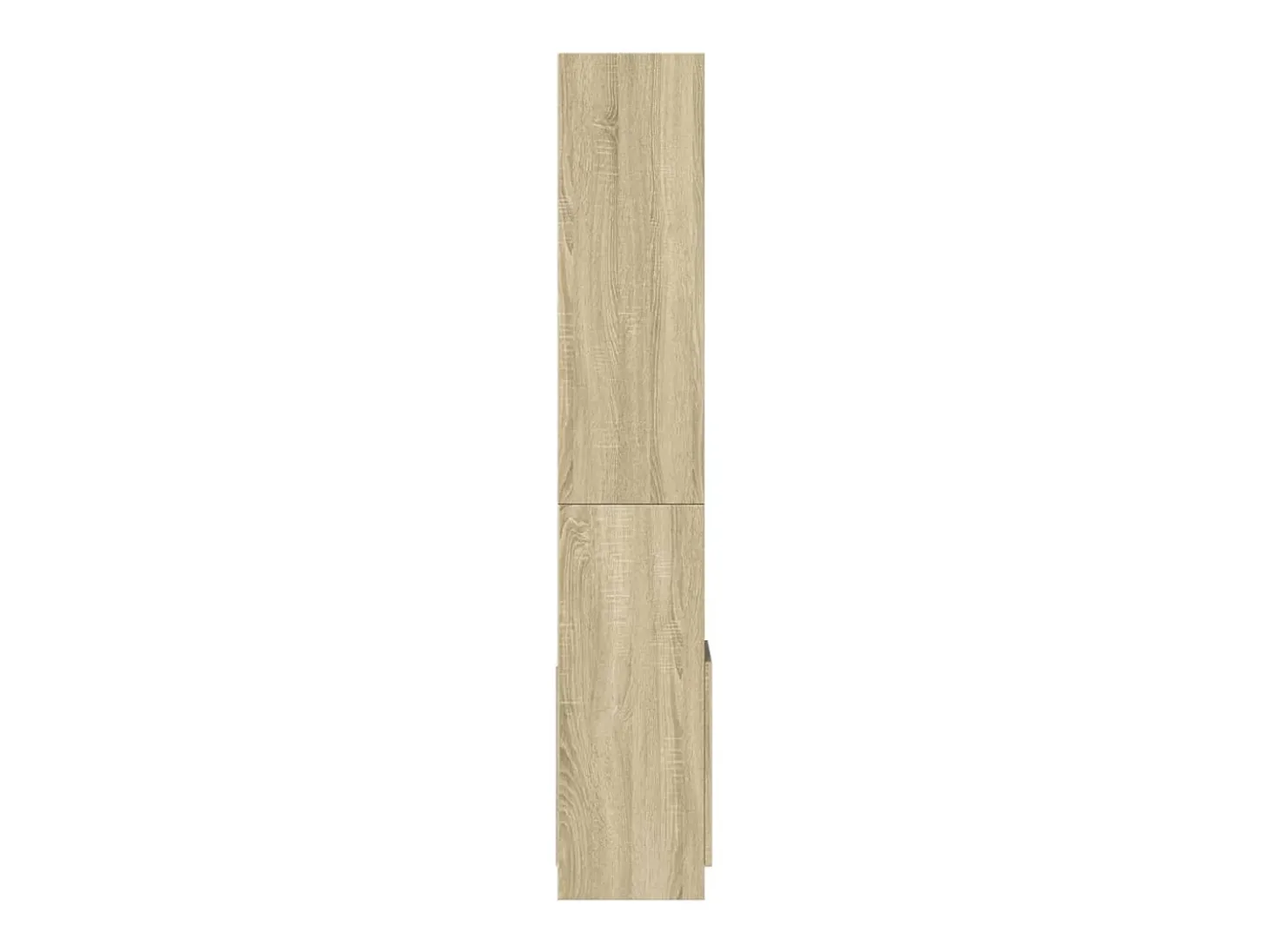Aparador alto madera de ingeniería roble Sonoma 92x33x180 cm