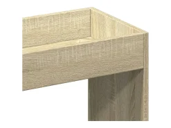 Aparador alto madera de ingeniería roble Sonoma 92x33x180 cm