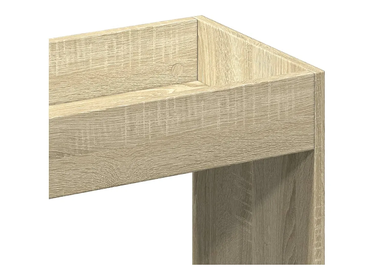 Aparador alto madera de ingeniería roble Sonoma 63x33x180 cm