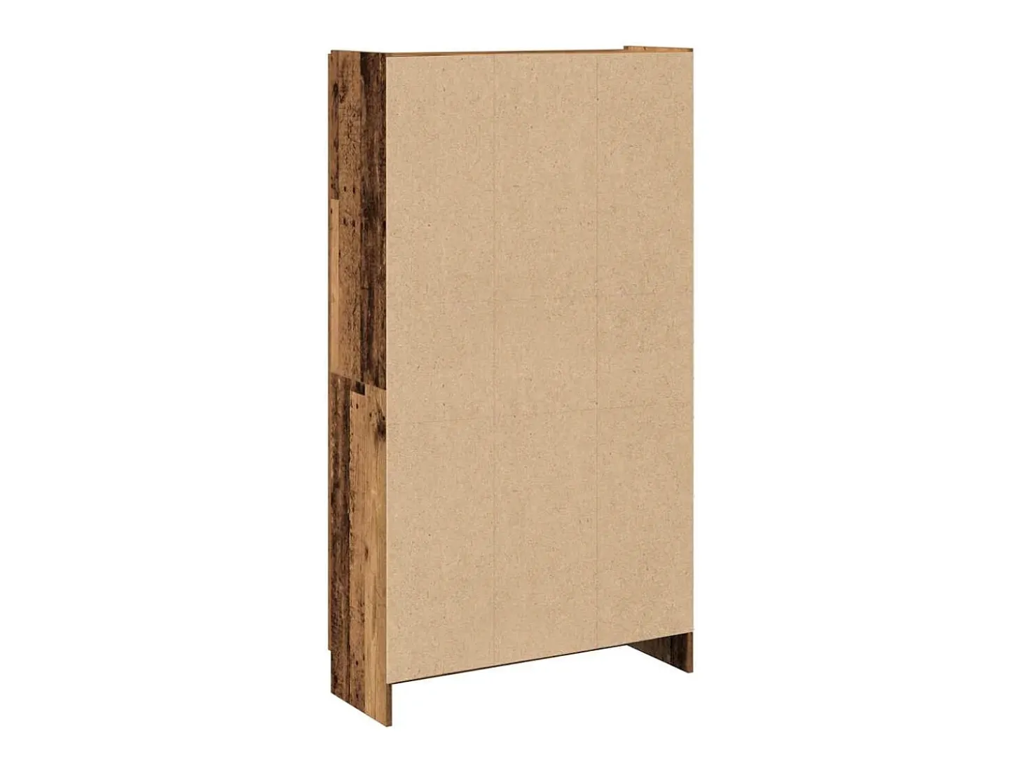 Aparador alto madera vieja 82,5x30,5x150 cm madera contrachapada