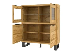 Aparador colección MILO. Color roble. Mueble ideal para tu comedor.