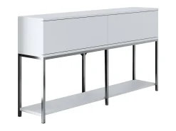 Aparador Lord Blanco Plata 150x30x80 cm