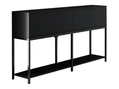 Aparador Lord Negro 150x30x80 cm