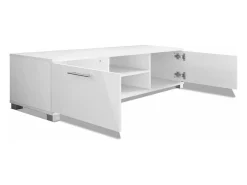 Aparador para TV negro brillante 120x40,3x34,7 cm