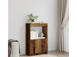 Aparadorde madera de ingeniería madera envejecida 63x33x100 cm