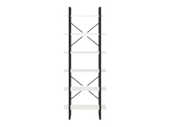 Armario alto Blanco 80x30x210 cm Madera maciza de pino