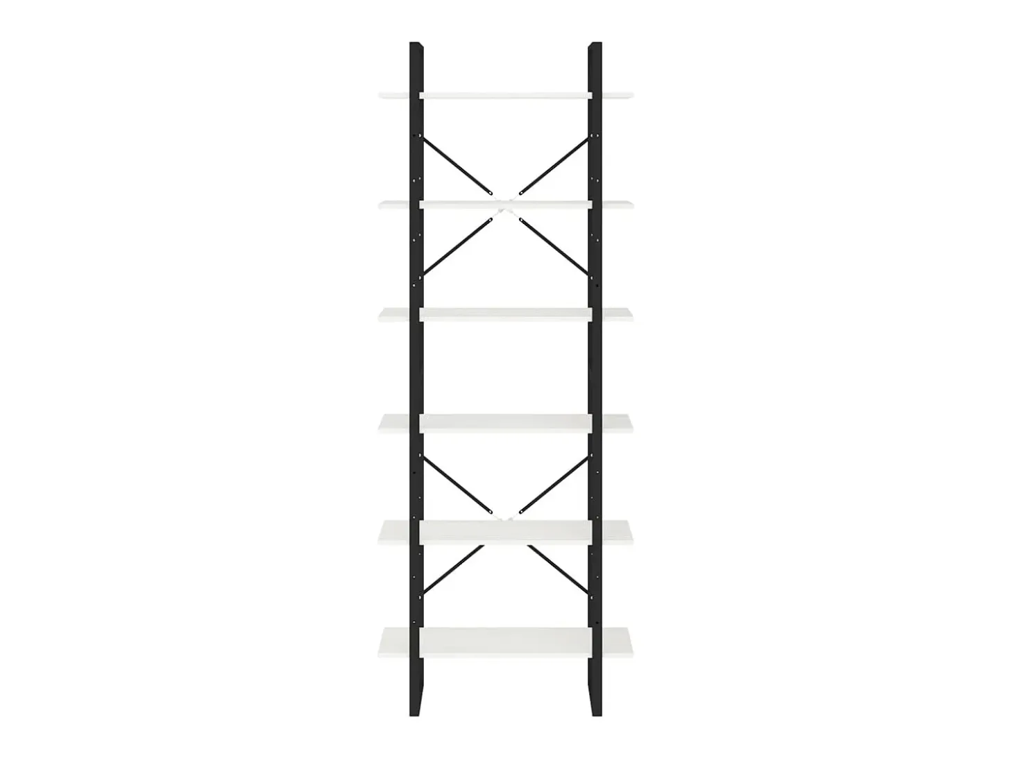 Armario alto Blanco 80x30x210 cm Madera maciza de pino