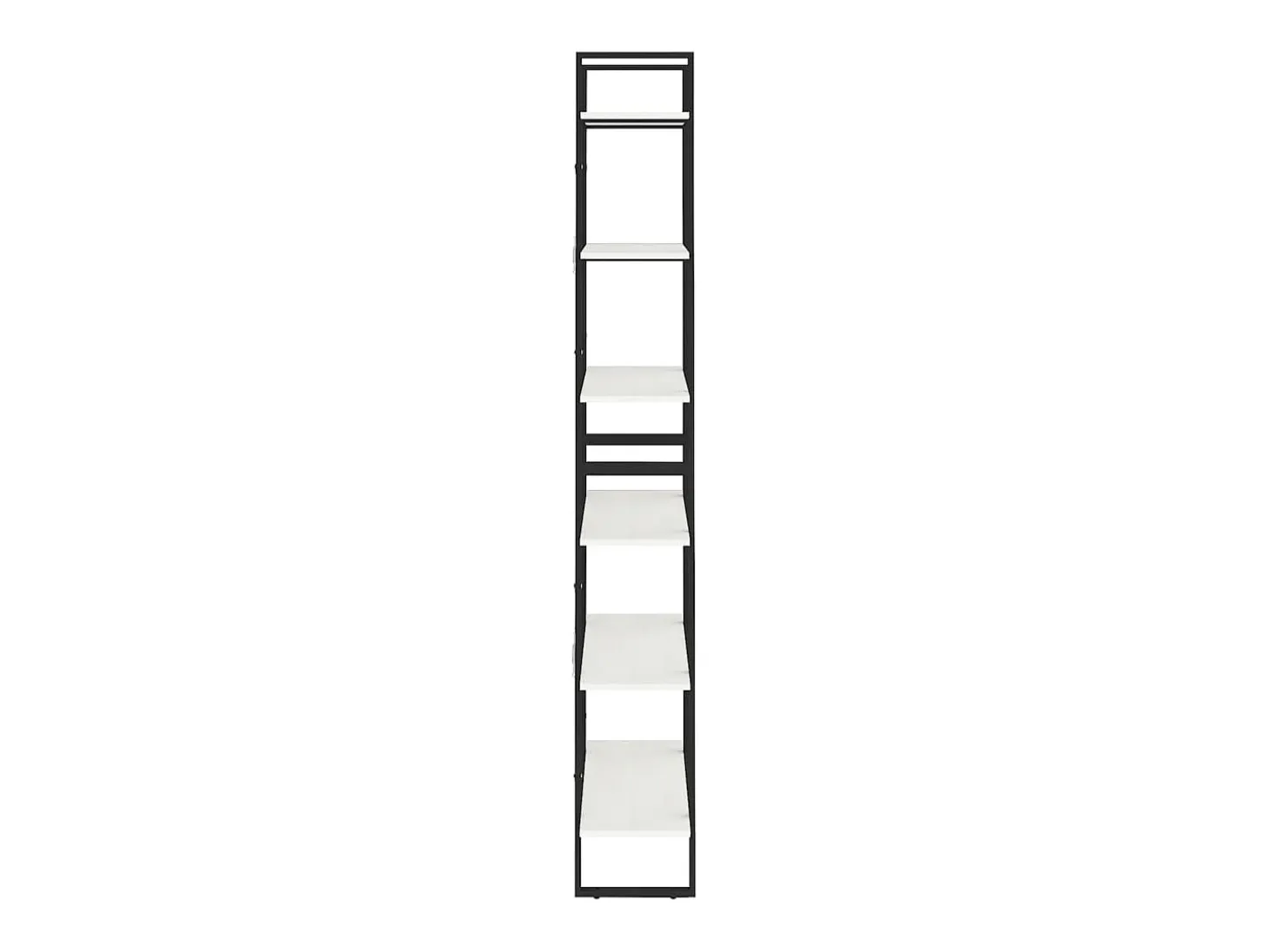 Armario alto Blanco 80x30x210 cm Madera maciza de pino