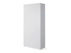 Armario alto con puertas acabado blanco, 208.8 cm(alto)93 cm(ancho)42.5 cm(fondo)..