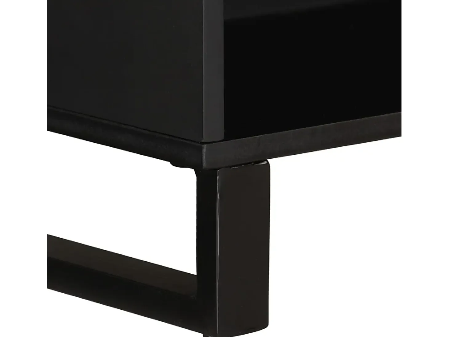 Armario auxiliar madera maciza reciclada 60x33x75 cm