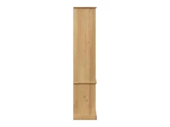 Armario con vitrina VIGO madera maciza de pino 85x35x170 cm