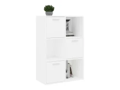 Armario de almacenamiento madera contrachapada 60x29,5x90 cm