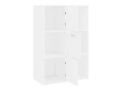 Armario de almacenamiento madera contrachapada 60x29,5x90 cm