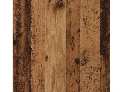 Armario de libros madera ingeniería envejecida 82,5x30,5x115 cm