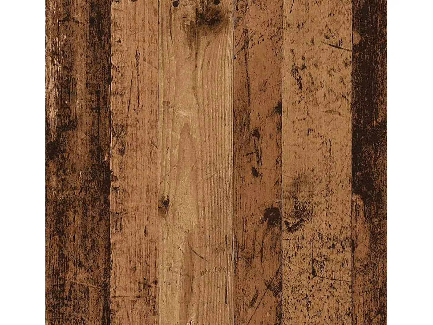 Armario de libros madera ingeniería envejecida 82,5x30,5x115 cm