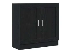 Armario de Libros Roble negro 82.5 x 30.5 x 80 cm