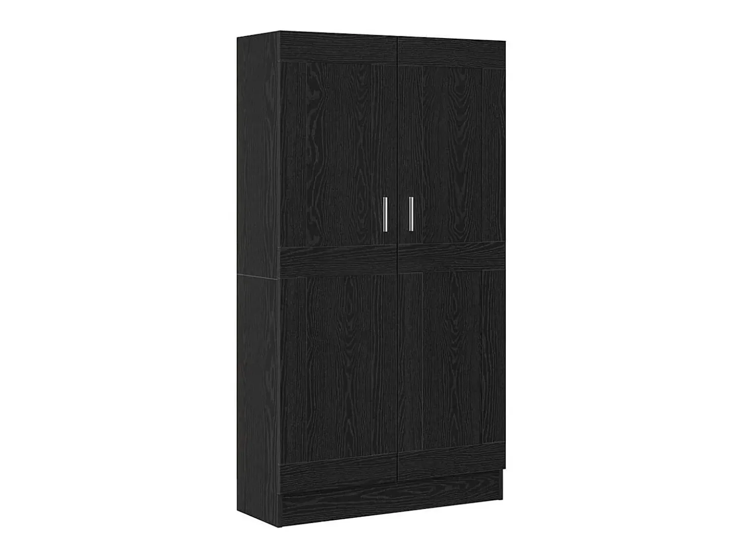 Armario de Libros Roble negro 82.5 x 30.5 x 150 cm