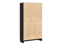 Armario de Libros Roble negro 82.5 x 30.5 x 150 cm