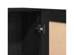 Armario de Libros Roble negro 82.5 x 30.5 x 115 cm
