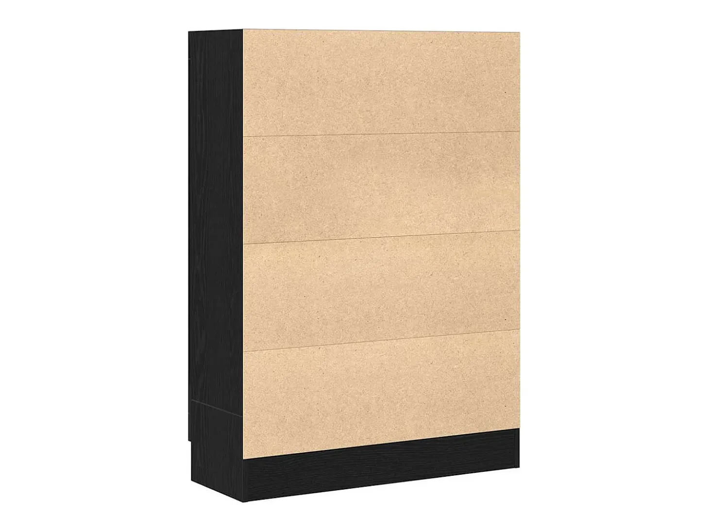 Armario de Libros Roble negro 82.5 x 30.5 x 115 cm