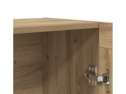 Armario de madera de ingeniería roble artisan 82,5x30,5x115 cm