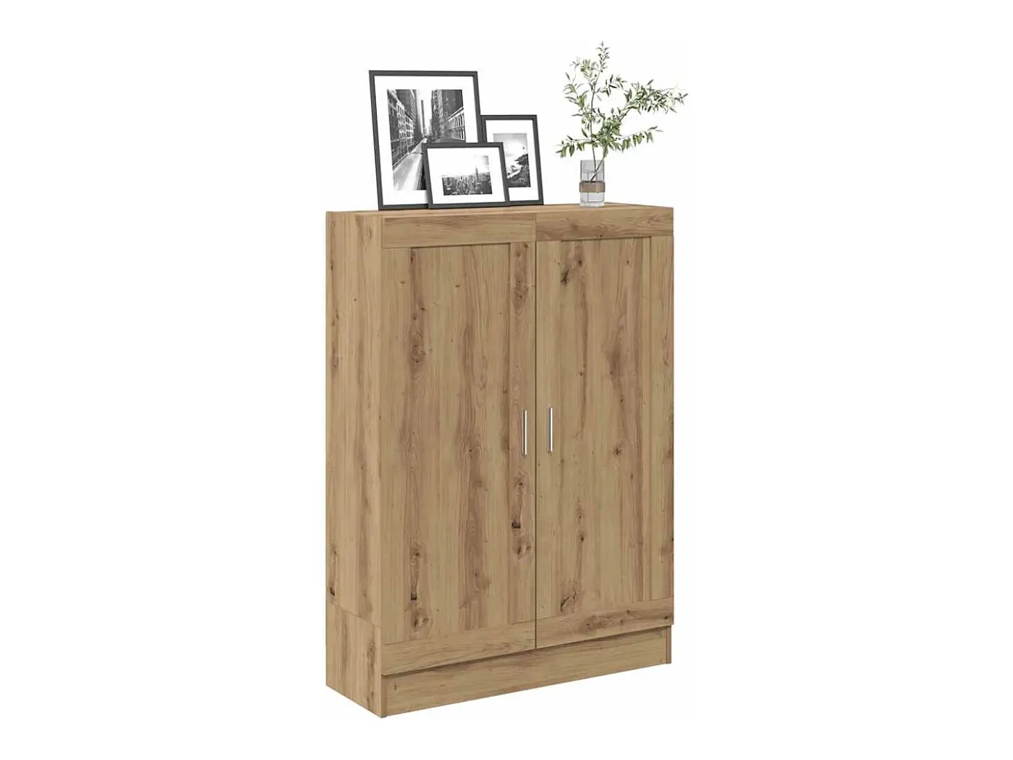 Armario de madera de ingeniería roble artisan 82,5x30,5x115 cm