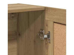 Armario de madera de ingeniería roble artisan 82,5x30,5x115 cm