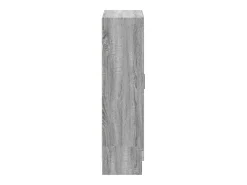 Armario de madera de ingeniería gris sonoma 82,5x30,5x115 cm