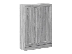 Armario de madera de ingeniería gris sonoma 82,5x30,5x115 cm ES153372