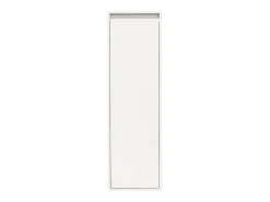 Armario de pared Blanco 30x30x100 cm Madera maciza de pino
