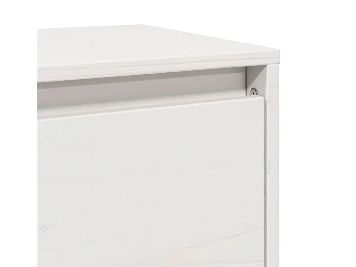Armario de pared Blanco 100x30x35 cm Madera maciza de pino