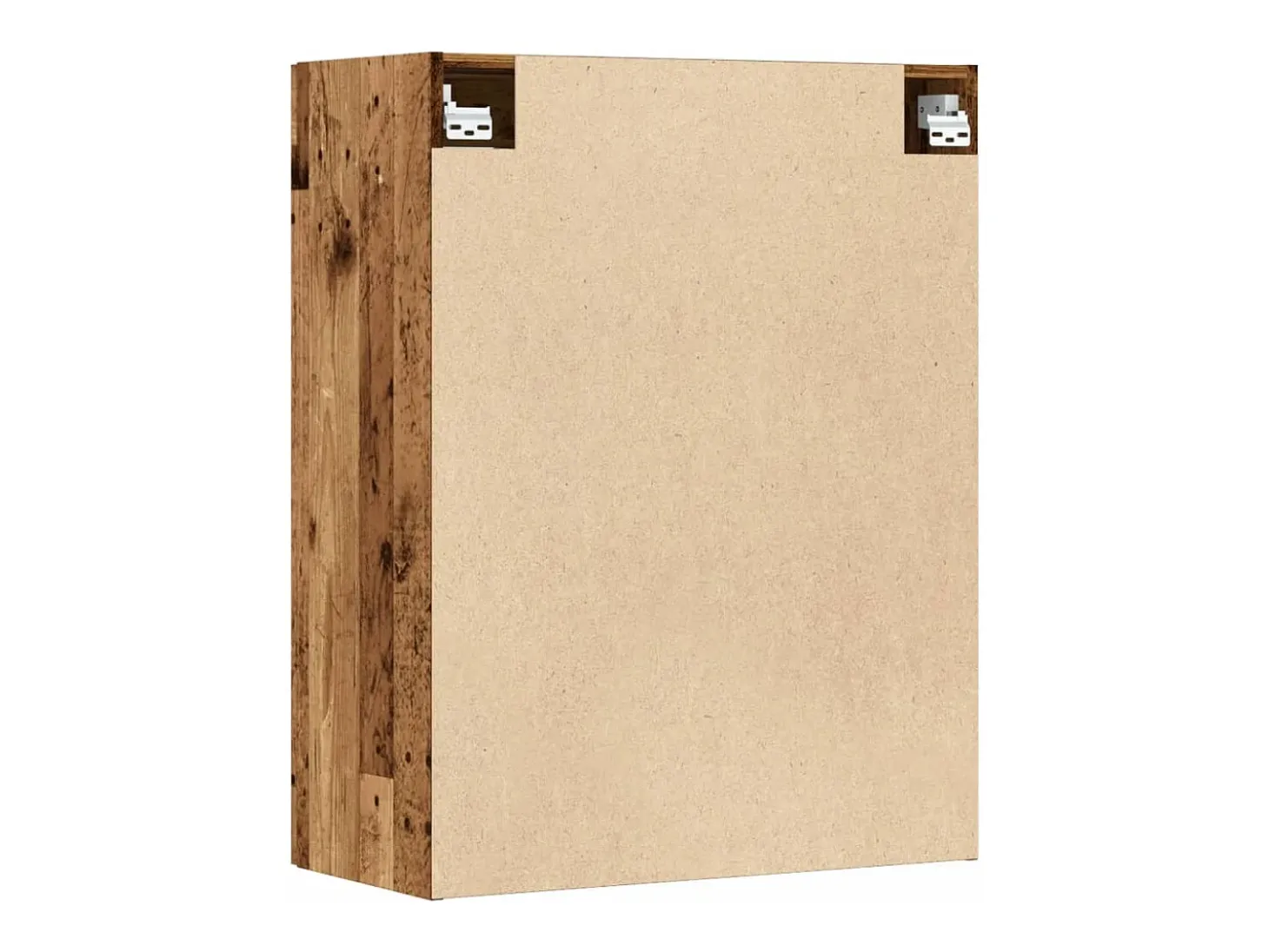 Armario de pared colgante madera envejecida 69,5x34x90 cm